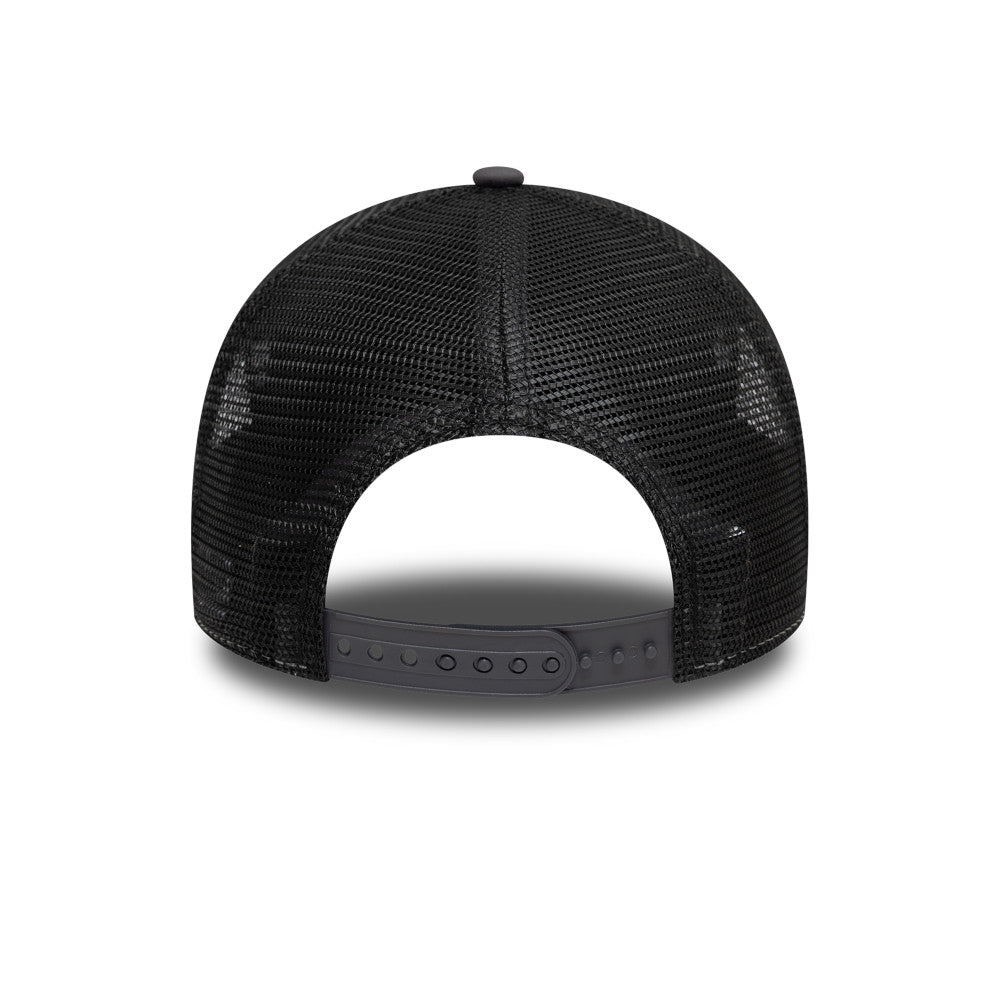 Manchester United FC Hat - Bronze EF Graphite Grey EPL 9Forty A-Frame Trucker Snapback Cap - New Era